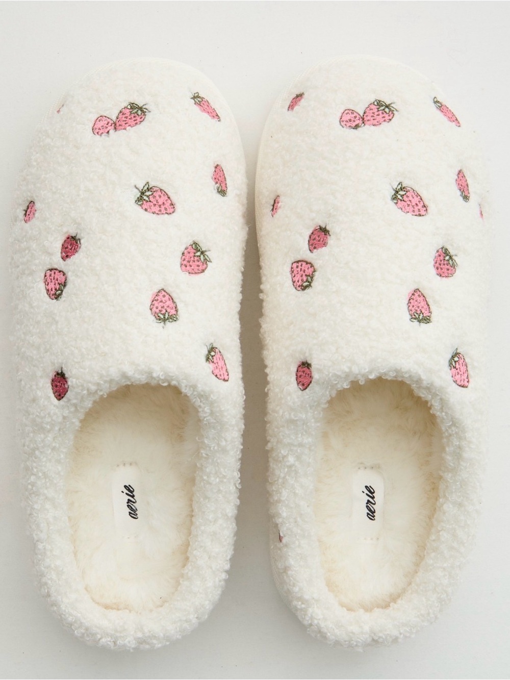 Strawberry slippers